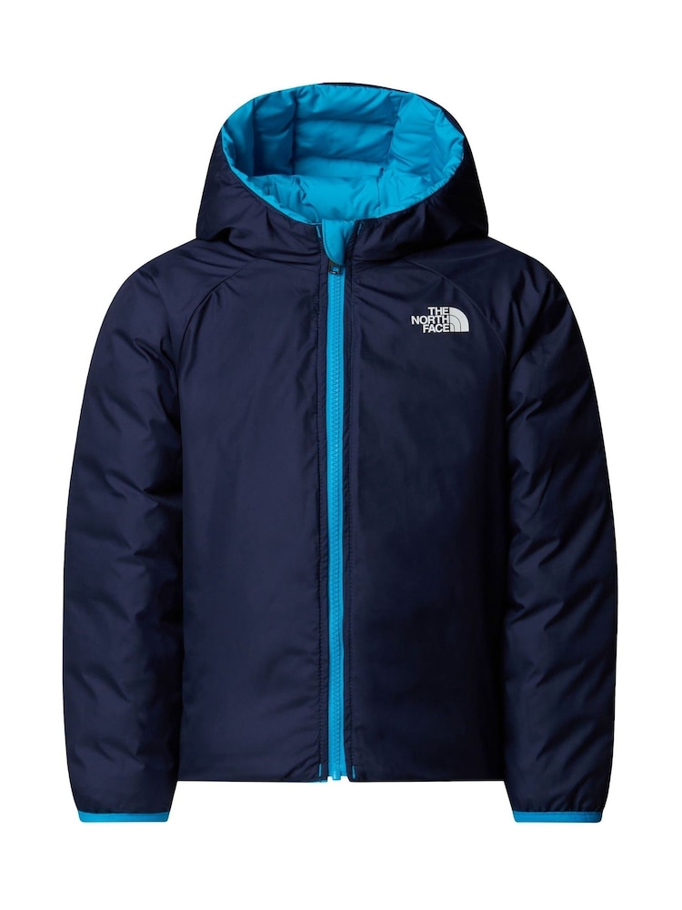 The North Face Teal Blue Reversible Perrito Hooded Jacket - Image 9 of 9