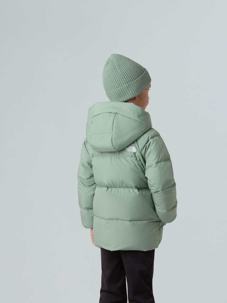 The North Face Green Down Fleece Lined Insulated Parka Jacket - Image 2 of 6