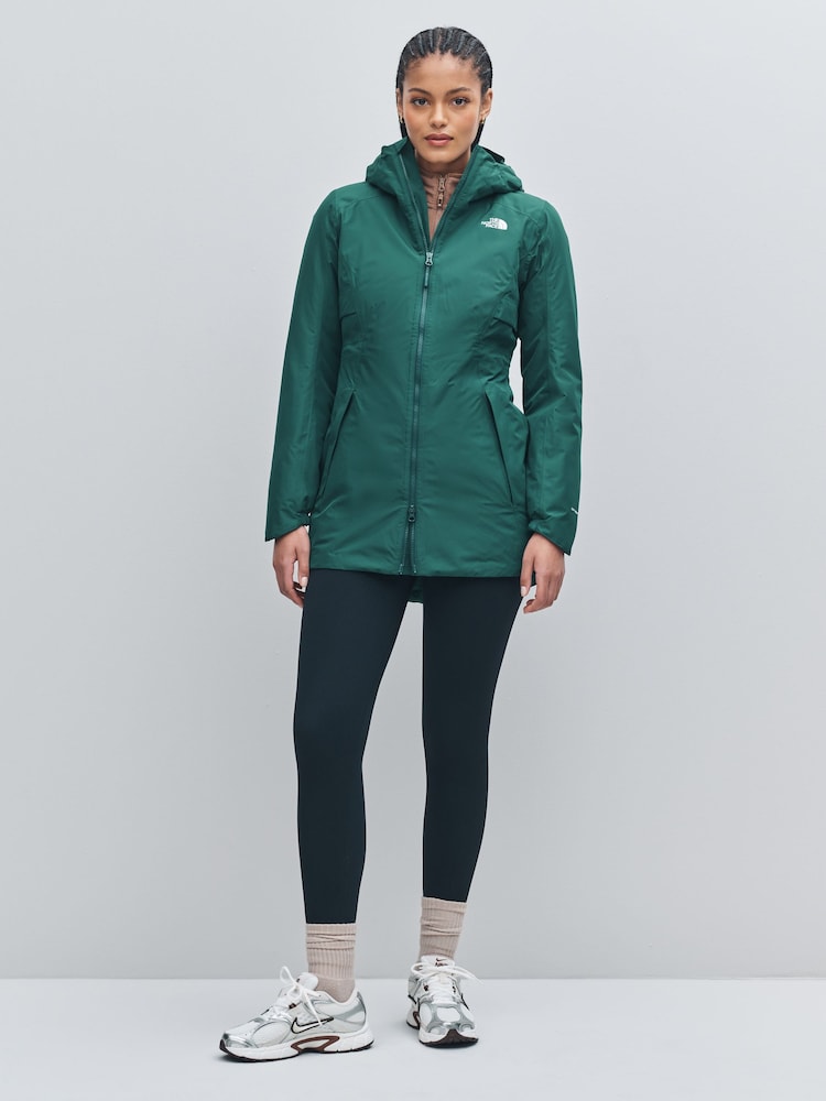 The North Face Green Hikesteller Insulated Parka Jacket - Image 2 of 7