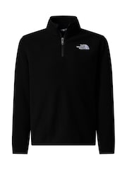 The North Face Black Glacier Teen Quarter Zip Pullover Fleece - Image 4 of 5