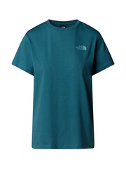 The North Face Blue W Short Sleeve Box Nse Relaxed T-Shirt - Image 5 of 5