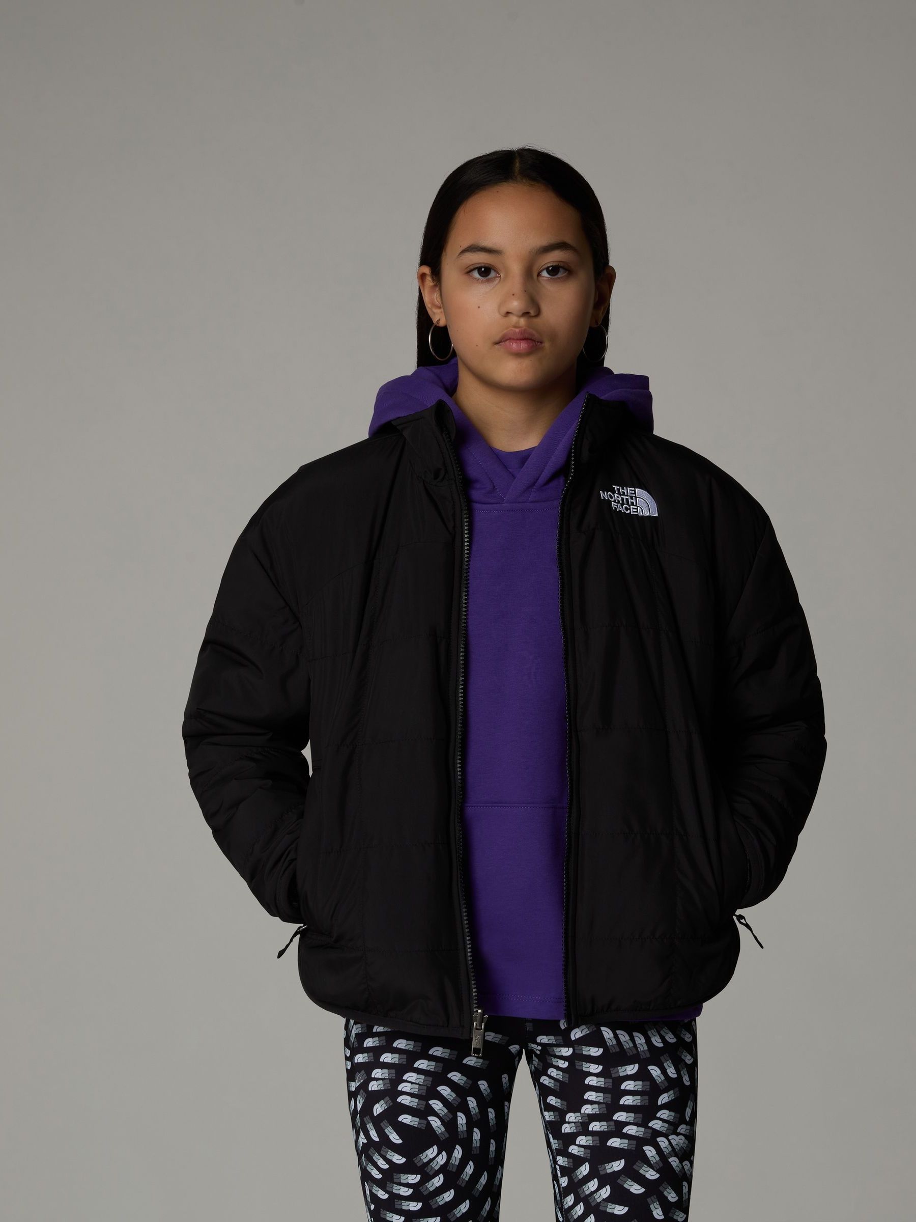 Buy The North Face Black Reversible Shasta Padded Jacket from Next USA