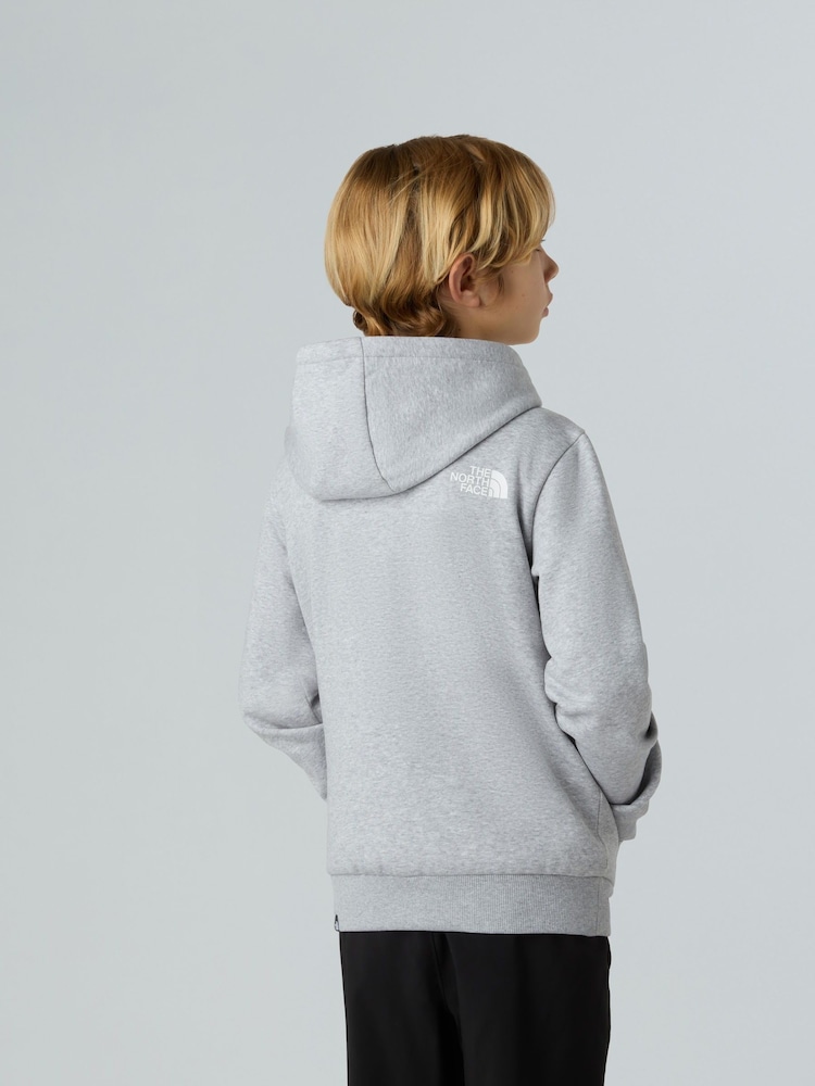 The North Face Grey Simple Dome Teen Hoodie - Image 2 of 5
