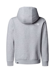 The North Face Grey Simple Dome Teen Hoodie - Image 5 of 5