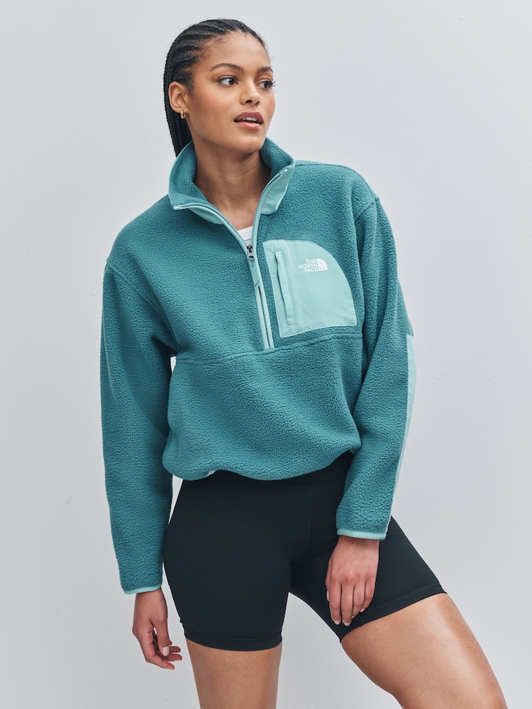 The North Face Blue Yumiori Off Peak 1/4 Zip Fleece - Image 1 of 7
