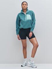 The North Face Blue Yumiori Off Peak 1/4 Zip Fleece - Image 2 of 7