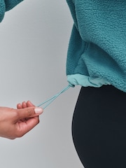 The North Face Blue Yumiori Off Peak 1/4 Zip Fleece - Image 6 of 7