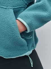 The North Face Blue Yumiori Off Peak 1/4 Zip Fleece - Image 7 of 7