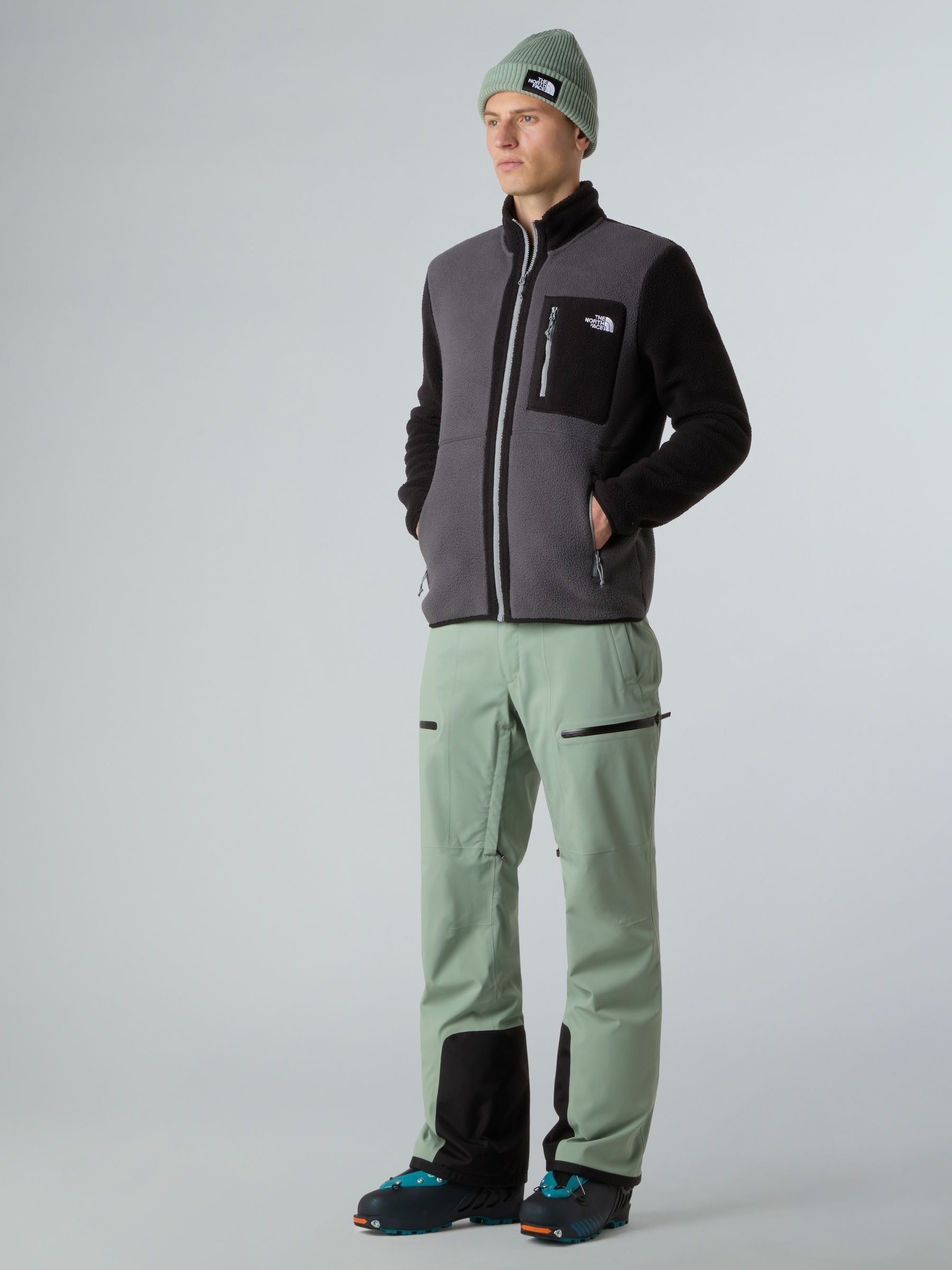 Buy The North Face Grey/Black Yumiori Full Zip Fleece from Next USA