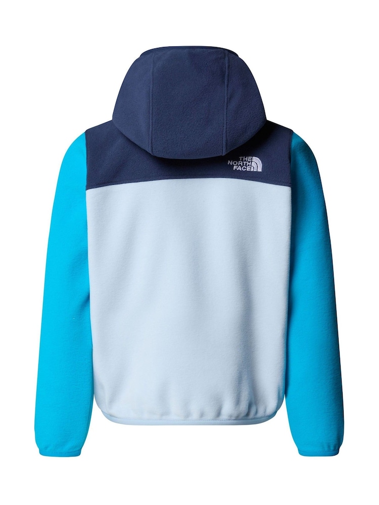 The North Face Blue Glacier Full Zip Hooded Fleece - Image 7 of 7