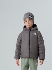 The North Face Black Reversible Perrito Hooded Jacket - Image 3 of 6