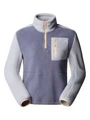 The North Face Blue Yumiori 1/4 Zip Fleece - Image 4 of 4