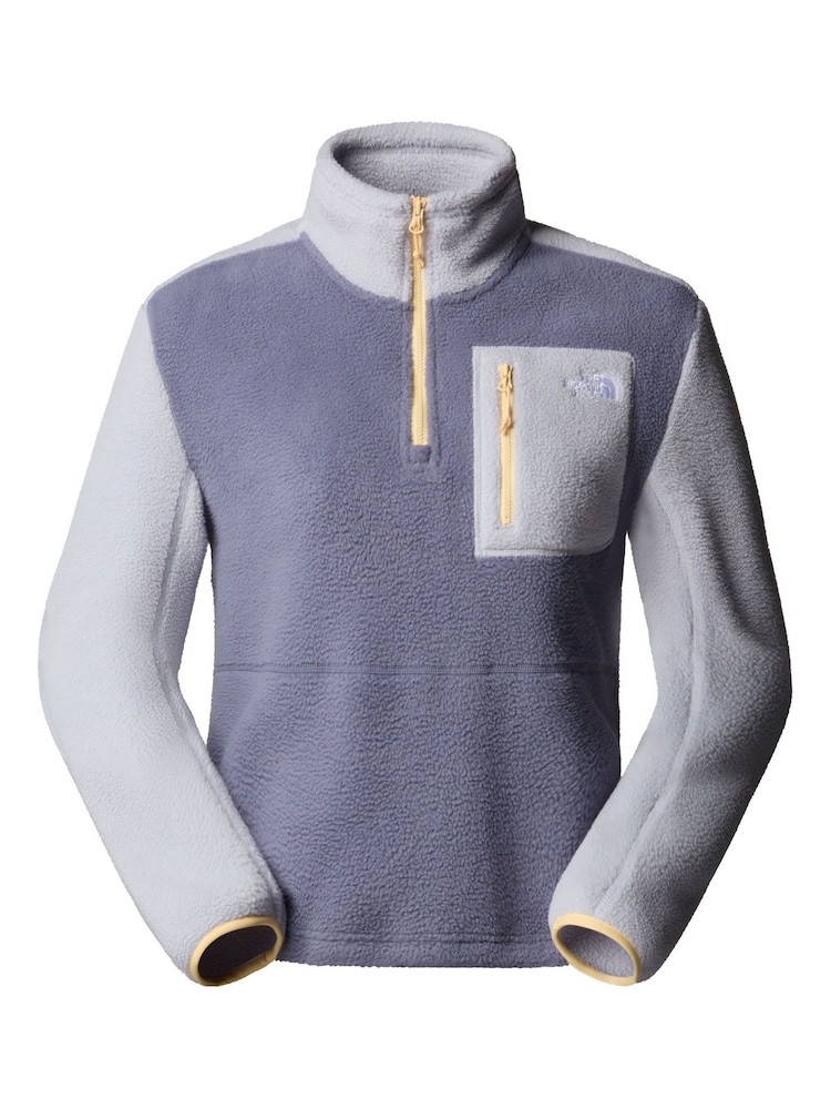 The North Face Blue Yumiori 1/4 Zip Fleece - Image 4 of 4