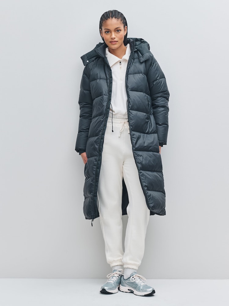 The North Face Black Hydrenalite City Long Down Hooded Puffer Parka Jacket - Image 2 of 7 The North Face Black Hydrenalite City Long Down Hooded Puffer Parka Jacket - Image 2 of 7