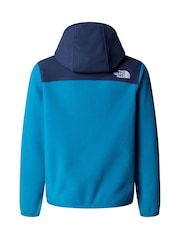 The North Face Blue Glacier Full Zip Hooded Fleece - Image 6 of 6