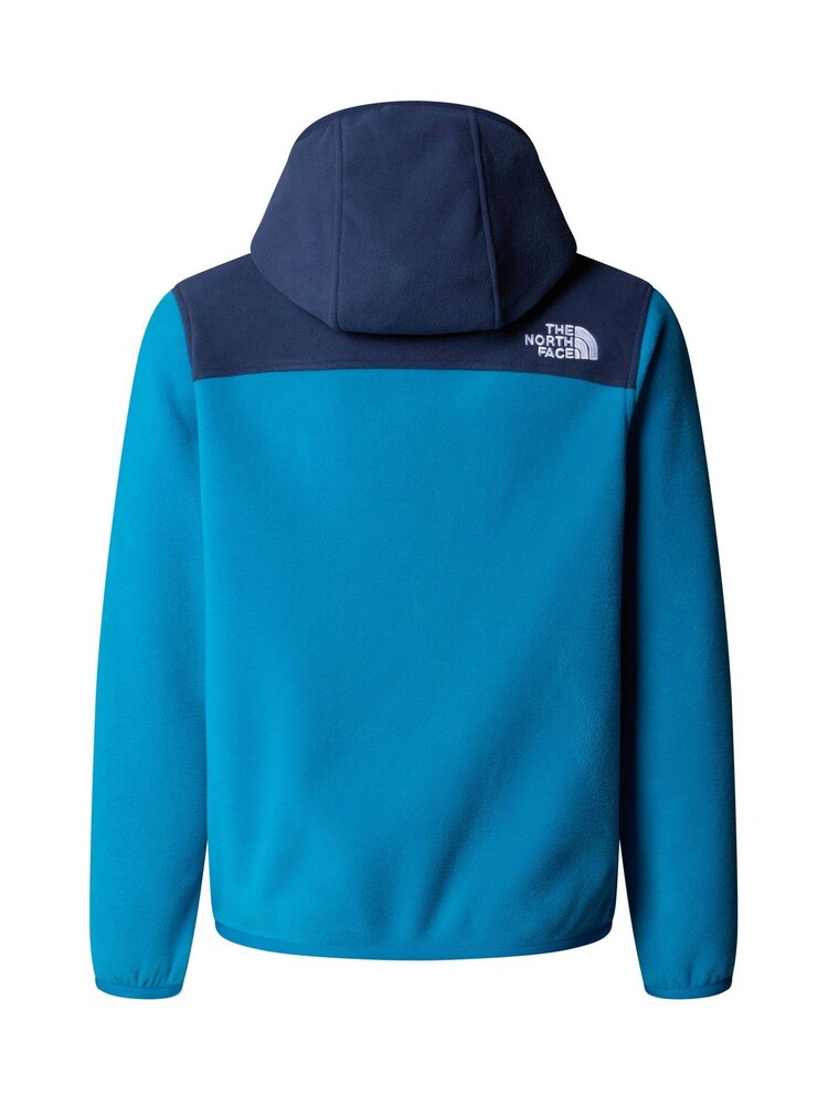 The North Face Blue Glacier Full Zip Hooded Fleece - Image 6 of 6