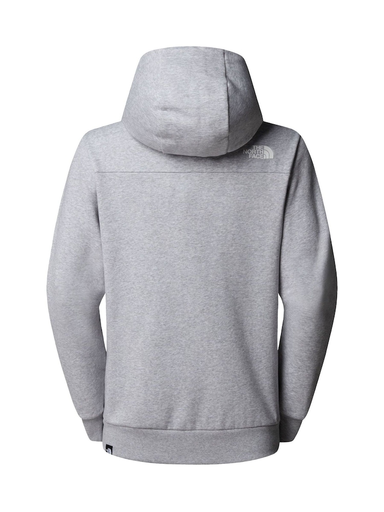 The North Face Grey Simple Dome Hoodie - Image 4 of 4