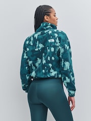The North Face Green Mountain Athletics 1/4 Zip Printed Fleece - Image 2 of 5