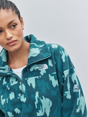 The North Face Green Mountain Athletics 1/4 Zip Printed Fleece - Image 4 of 5