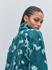 The North Face Green Mountain Athletics 1/4 Zip Printed Fleece - Image 5 of 5