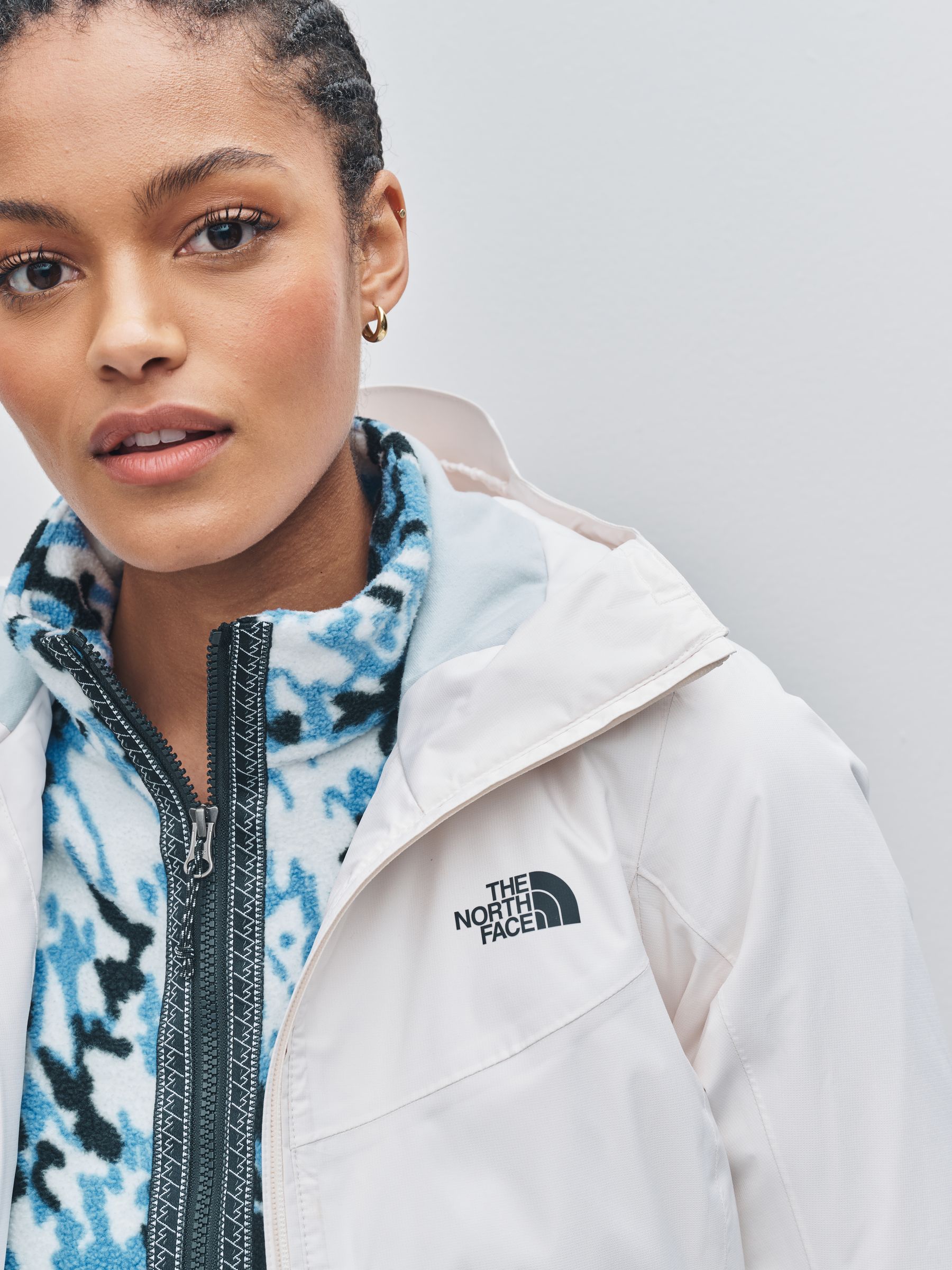 Buy The North Face White Quest Insulated Waterproof Rain Jacket