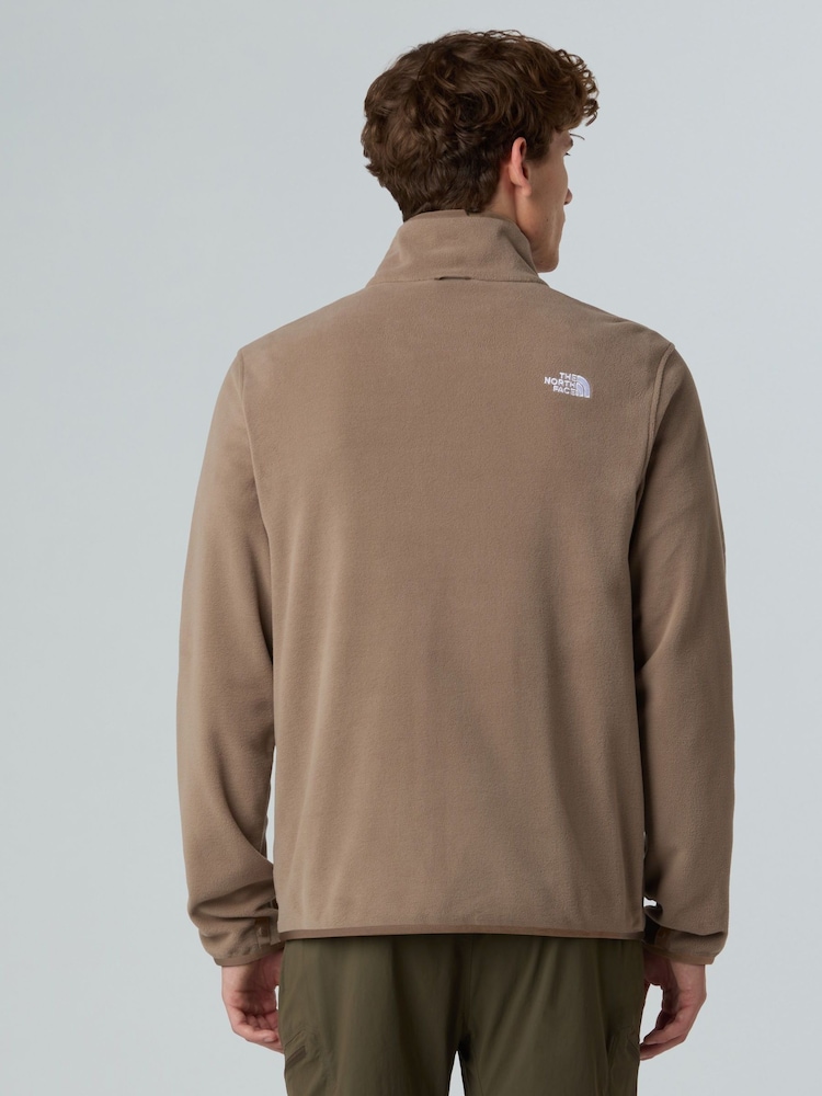 The North Face Brown Full Zip Glacier Fleece - Image 2 of 4
