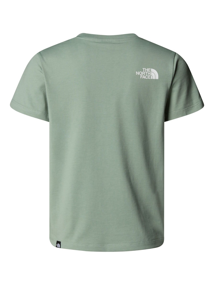 The North Face Green Teen Simple Dome T-Shirt - Image 2 of 2