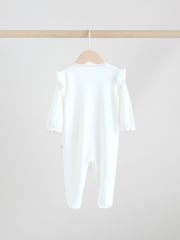 Ecru mit floralem Print - Baby-Schlafanzüge 3 er-Pack (0Monate-2Jahre) - Bild 6 von 12