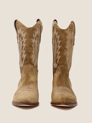 Aspiga Brown Camilla Cowboy Boots - Image 4 of 5