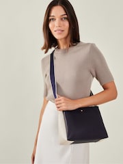 Accessorize Colour Block Triple Compartment Cross-Body Bag - Slika 1 iz 3