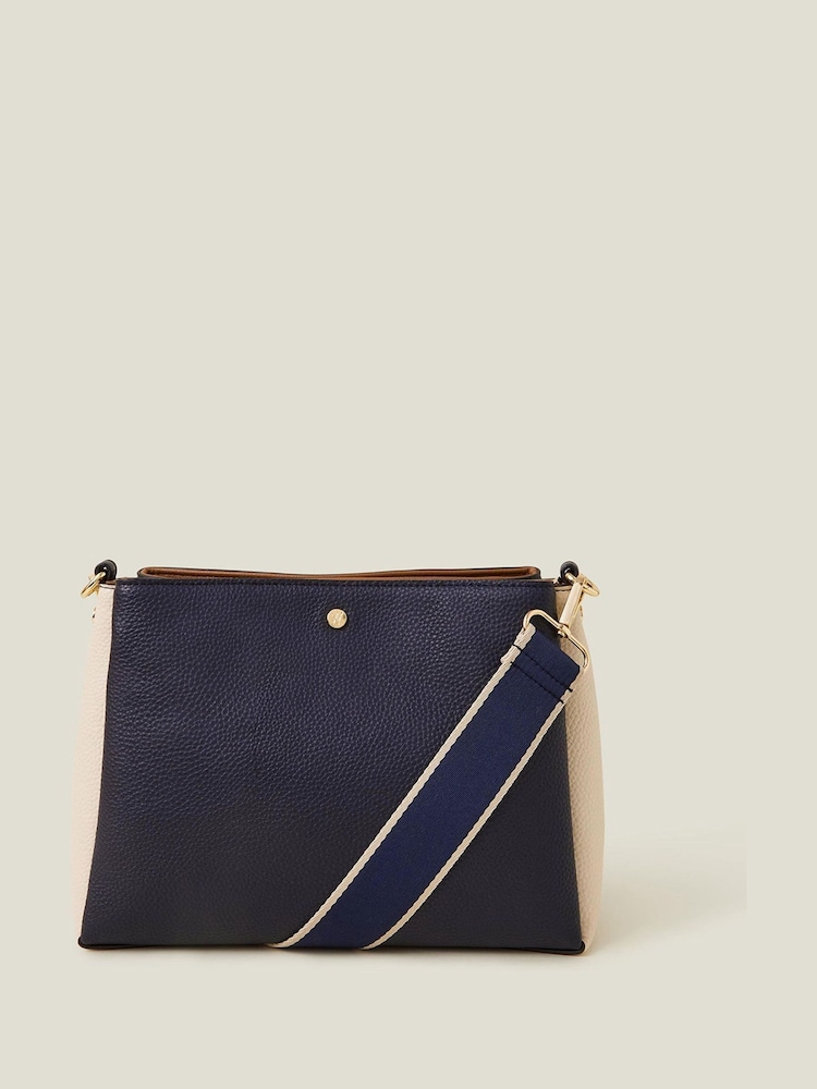 Accessorize Colour Block Triple Compartment Cross-Body Bag - Slika 2 iz 3
