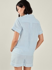 Accessorize Stripe 100% Cotton Short Pyjamas Set - صورة 3 من 4