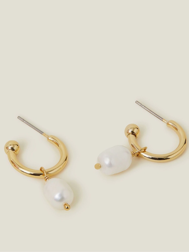 Accessorize 14ct biser Drop Hoop uhani - Slika 1 iz 2