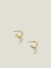 Accessorize 14ct biser Drop Hoop uhani - Slika 2 iz 2