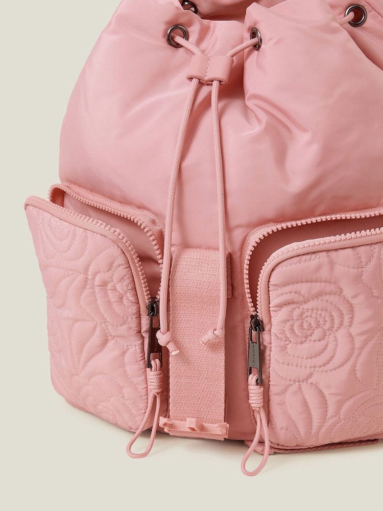 Accessorize rožast vzorec Quilted nahrbtnik - Slika 2 iz 2 Accessorize rožast vzorec Quilted nahrbtnik - Slika 2 iz 2
