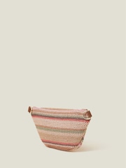 Accessorize črtast; Progast Raffia Bum Torbica - Slika 2 iz 5