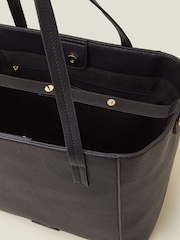 Accessorize Black Faux Leather Shoulder Bag - Image 4 of 4