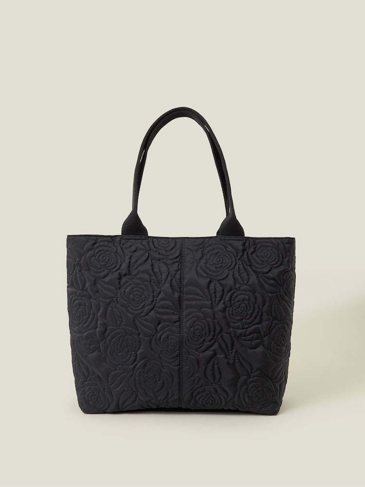 Accessorize vzorec Quilted Nylon velika/vrečasta torba Bag - Slika 1 iz 2