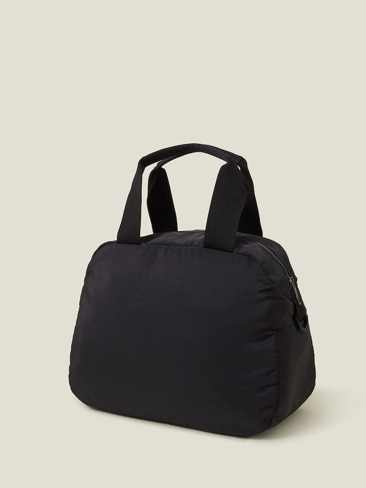 Negro - Bolsa de viaje acolchada floral de Accessorize - Imagen 6 de 6 Negro - Bolsa de viaje acolchada floral de Accessorize - Imagen 6 de 6