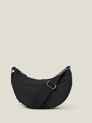 Accessorize Black Nylon Cross-Body Sling Bag - Image 1 of 2