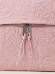 rožnata - Prešita potovalna torba z vzorcem Accessorize rožast - Slika 3 iz 5
