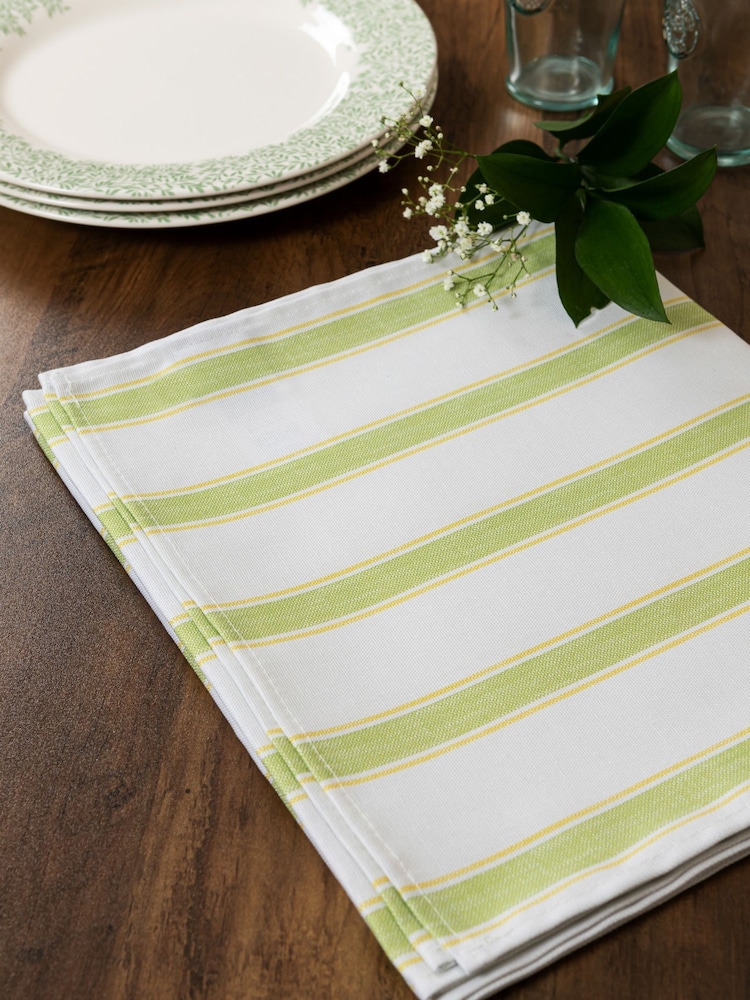 Avalon Home Ticking Stripe Table Runner - صورة 6 من 6