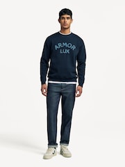 Armor Lux Heritage Logo Crew Neck Sweatshirt - Image 4 of 13