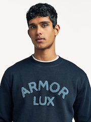 Armor Lux Heritage Logo Crew Neck Sweatshirt - Image 5 of 13
