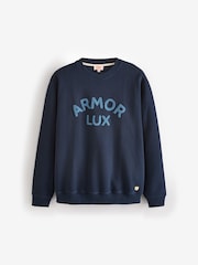 Armor Lux Heritage Logo Crew Neck Sweatshirt - Image 8 of 13