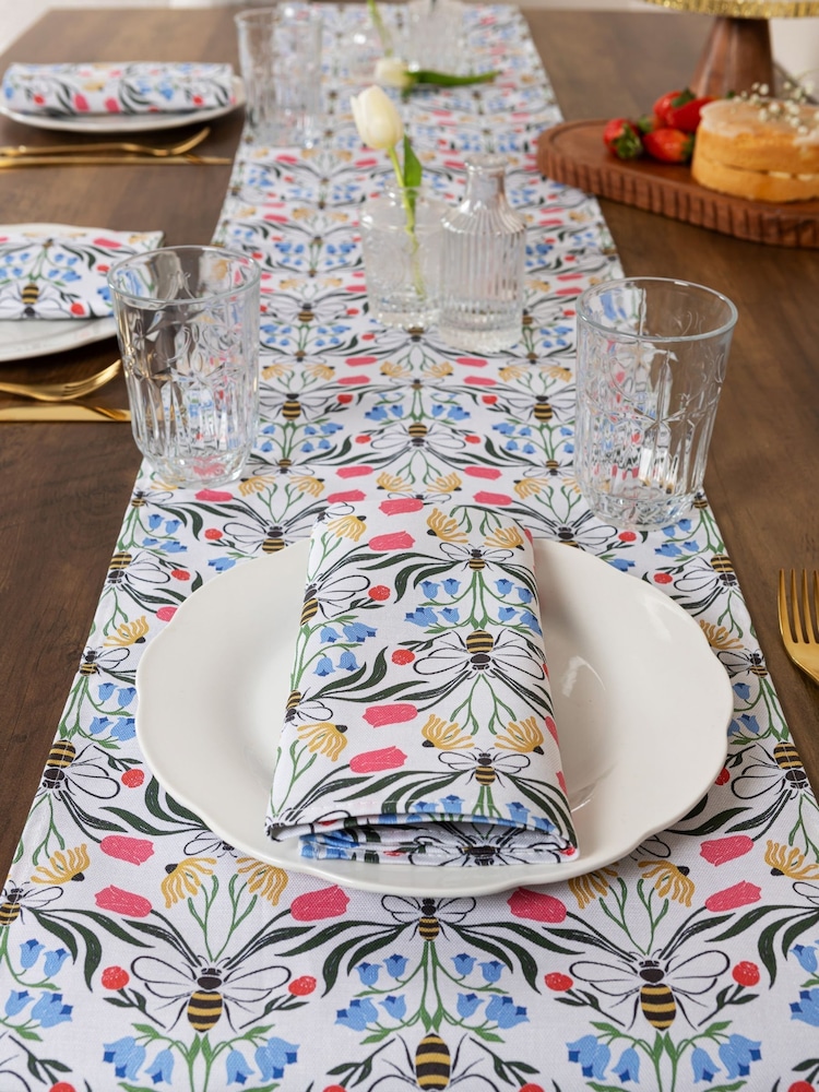 Avalon Home British Bees Table Runner - Slika 2 iz 6