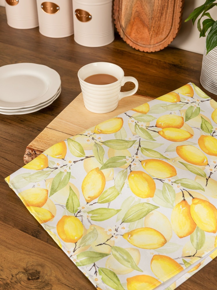 Avalon Home Lemon Summer Tea Towel - Image 2 of 5 Avalon Home Lemon Summer Tea Towel - Image 2 of 5