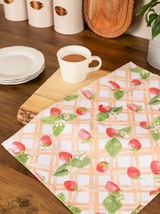 Pano de prato Avalon Home Strawberry Picnic - Imagem 3 de 5