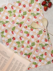 Pano de prato Avalon Home Strawberry Picnic - Imagem 4 de 5