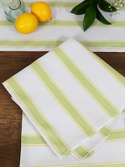 Avalon Home Ticking Stripe Napkins Set of 2 - صورة 3 من 5